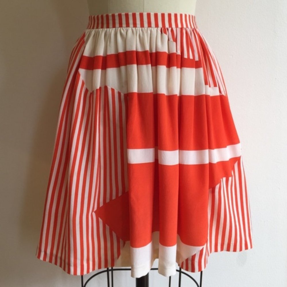 Anthropologie Twinke By Wenlan Silk Skirt - Sz 0